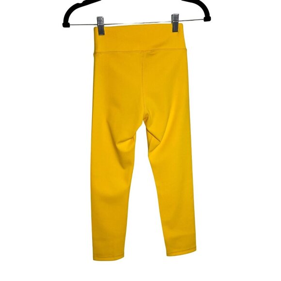 NWT Revolve lovewave Luka Yellow Cropped Pant Leggings-sz XXS - Picture 3 of 10